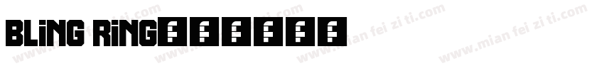 BLiNG RiNG字体转换